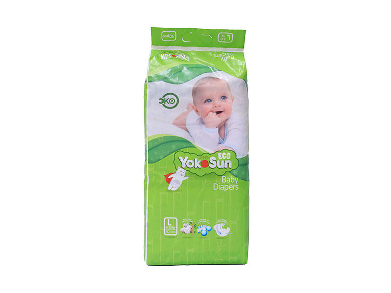 Organic baby diapers